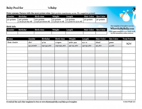 Pool Template